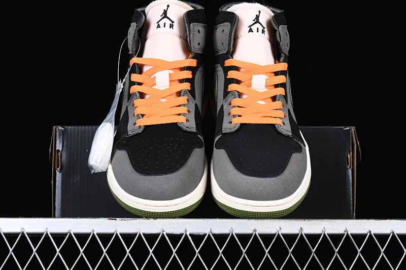 All categories Air Jordan Jordan series basketball shoes Air Jordan 1 Mid Air Jordan 1 Mid SE "Craft" AJ1 Joe 1 black coal gray China casual sneakers FD6817-003